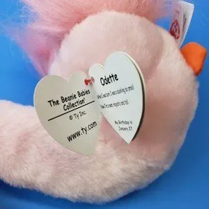 Ty Toys Odette The Swan Velvety Beanie Baby Poshmark